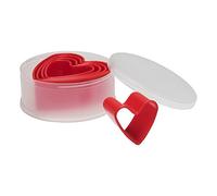 patisse 2048438 Emporte-Pièce Set de Coeur avec 5 Cavités Plastique