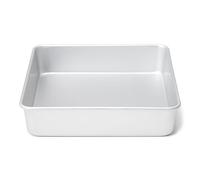 patisse Moule à brownie professionnel carré en aluminium et sans revêtement anti-adhésif 20 cm