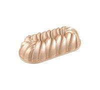 PATISSE - Moule à cake torsadé - 31 cm - rose cuivré - Les Spécifiques
