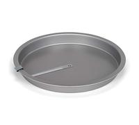 patisse Moule à gâteau rond anti-adhésif avec cutter intégré facile à démouler, 26 cm, argenté métallique