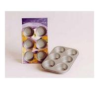 Patisse plaque a muffins 6 cavites a/adhes. G