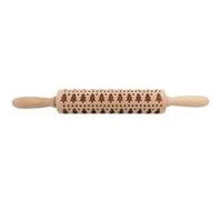PATISSE Rouleau à pâtisserie en bois décor sapin - Largeur 20 cm