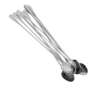 PATKAW 10 Pièces Cuillère à Mélanger en Acier Inoxydable Épaissie et Extra Longue, Outil Polyvalent pour Maison et Usage Commercial, Design Élégant et Pratique