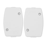PATKAW 2pièces Boîte de Jonction Étanche Extérieure Boîtier de Connexion Électrique Résistant aux Intempéries pour Éclairage LED et Câbles Boîte de Contrôle et Compacte