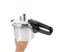 PATKAW Autocuiseur Petite Casserole à Induction en Alliage D'aluminium Poignée Ergonomique, Compatible Gaz et Plaque à Induction, Gain de Temps Assuré