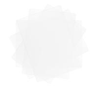 PATKAW Bloc-Notes Polyvalent en PP Transparent A3, Lot de 5 Feuilles Imperméables pour Bureau et Activités Éducatives