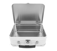 PATKAW Boîte à Lunch Métal Rétro Portable avec Verrou Boîte à Repas Étain pour Adultes et Garçon Fille Lunch Box Robuste pour École Camping et Sport Conteneur Alimentaire Pratique