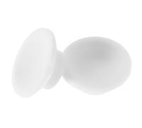 PATKAW Bouchon de Vidange en Caoutchouc Compatible Drainage Rond, Étanche, 2 Pièces Accessoire Blanc Multi-Usage pour Congélateur et Réfrigérateur