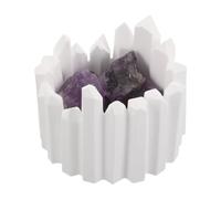 PATKAW Diffuseur de Pierres en Cristal pour Aromathérapie Design Unique pour Décoration Intérieure Violet en Cristal, pour Home Decor Moderne et Traditionnel