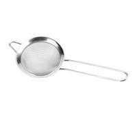 PATKAW Écumoire Noire Tamis à Mailles Fines en Acier Inoxydable Facile à Nettoyer, pour Filtrer le Soja et Écumer la Graisse Cuisine, 1 Pièce