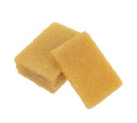 PATKAW Gommes Artistiques Légères et Bien Polies Lot de 4 en Caoutchouc Jaune Gomme pour Résidus de Colle, Nettoyeur D'art Portable pour Aquarelle et Masquage