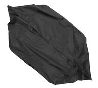 PATKAW Housse de Barbecue Design Brillant et Solide Noir en Tissu Oxford Grosse Couverture de Protection Élante Résistante à l'eau et Légère, Grosse Couverture de Protection Élégante