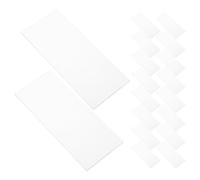 PATKAW Lentilles de Protection Transparentes en Verre - Protection Oculaire - Lot de 100 Pièces - Accessoires de Remplacement pour Casque de Soudage pour Soudage, Découpe et Meulage