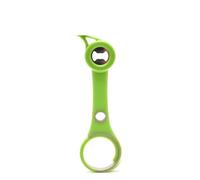PATKAW Ouvre-bocal Couleur Aléatoire Multifonctionnel en Pp pour Maison et Bar, Ouvre-bouteille et Décapsuleur de Bière Pratique et Antidérapant Compatible Plusieurs