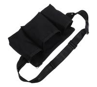 PATKAW Paquet Banane Portable en Oxford 12.40X6.50 CM Compartiments Protecteurs pour Flacons d'Huiles Essentielles et Lotion, Pochette Ceinture pour Professionnels du Massage