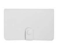 PATKAW Paquet de Rangement pour Outils Manucure en Cuir Synthétique Blanc 37 Compartiments, Portable et Facile à Nettoyer, pour Salon de Manucure ou Voyage