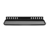 PATKAW Plateau de Chevalet Accessoire Pratique pour Chevalet Trépied en Plastique Noir, Léger et Facile à Nettoyer Surface Lisse pour Peinture et Rangement