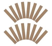 PATKAW Pochettes en Papier Kraft Étui Jetable en Papier Alimentaire pour Baguettes Application Rapide Lot de 200 Design Simple et Élégant pour Restauration Publique