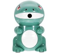 PATKAW Taille-crayon dinosaure manuel vert en plastique et métal, taille-crayons portables efficaces pour étudiants et usage scolaire