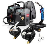 PATON ProMIG-200-15-2 Poste à souder MIG/TIG/MAG 230V,- Kit complet avec dévidoir, fonction pulse et soudage sans gaz - Machine à souder MIG avec Br