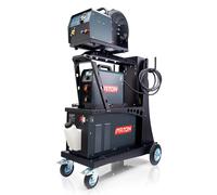 PATON ProMIG-350-15-4-400V WK 350 Amp Poste de soudage MIG 3 en 1 Poste de soudage MIG 400V Kit de soudage 15-4 rouleaux Alimentation en fil Inverter professionnel