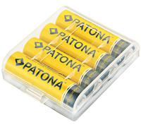 PATONA 4x Piles Rechargeables AA LR6 2450mAh