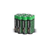 PATONA Lot de 10 piles alcalines AA LR06 de qualité supérieure - 1,5 V - 3000 mAh - Autonomie extra longue - Pas de fuite - Ajustement parfait - Stockage de 10 ans - Faible décharge - Qualité