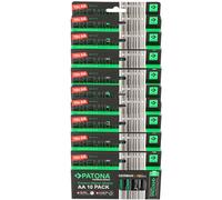 PATONA Premium 100x AA Piles (10x10) Pack 1,5V Alkaline