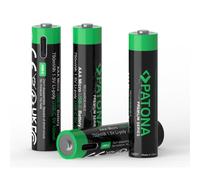 PATONA 1409 Piles AAA Lithium 750mWh 1.5V Rechargeables USB-C
