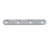 Patte d'assemblage bouts ronds 80mm acier zingué - JARDINIER MASSARD - J503951 Noir G