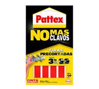 Pattex 1403702 Lot de 10 bandes adhésives double face