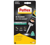 Pattex 1473046 Colle à deux composants "Force Mix - extrêmement forte", Noir/orange