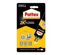 Pattex 1475080 Colle à deux composants "Force Mix - Métal", Noir/orange