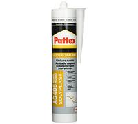 Pattex 1536075 AC 405 Mastic d'étanchéité, acrylique, pour finition de mur texturé, 300 ml, blanc