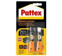Pattex 1659548 Sticker époxy pour marbre et fer, 15 g + 15 g