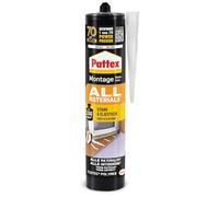 Pattex 1828610 Colle de montage "Tous les matériaux" 450 g, Blanc