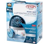 Pattex 2160520 Déshumidificateur "Aero 360°", Noir/transparent