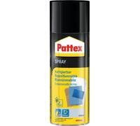 Pattex 272827 Adhésif en aérosol "Power Spray" corrigible, Noir/jaune