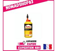 Pattex Colle à Bois Express Transparente 750g Séchage Rapide Vinylique