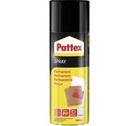 Pattex 272776 Adhésif en aérosol "Power Spray" permanent, Noir/jaune