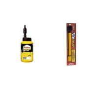 Pattex | Colle Bois Classic (biberon de 750 g) - Colle à bois hautement résistante - Colle vinylique pour montage, assemblage, placage ou contrecollage sur bois & Titebond 16330 TiteBrush Applicateur