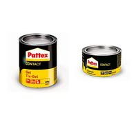 Pattex Colle contact type néoprène- Formule Gel tous matériaux- boite 625 gr & Colle Contact Liquide Boîte 300 g