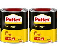 Pattex Colle contact type néoprène- Formule Gel tous matériaux- boite 625 gr (Lot de 2)