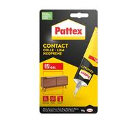Pattex Colle contact type néoprène- Formule Gel tous matériaux- tube 50 gr