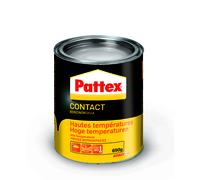Pattex Colle Contact Type Néoprène Haute Température (Boîte 650G Jaune), Colle pour Éléments Cuisine, Proximité Source de Chaleur