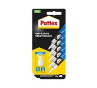 Pattex - Colle Cyanoacrylate Liquide (lot de 5 tubes de 2 g) - Colle cyanoacrylate extra forte et transparente - Multi-matériaux.