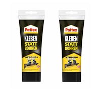 Pattex Colle de montage au lieu de percer, colle puissante pour un maintien immédiat, colle de construction universelle, haute résistance finale (colle universelle 500 g)