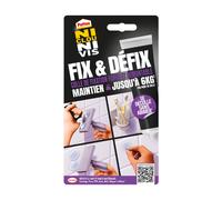 Pattex Colle fixation Fix & Défix Ni clou ni vis maintien immédiat Tube 44 g Transparent