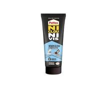 Pattex - Colle Ni Clou Ni Vis Résiste à l'Eau Multi-Matériaux (tube de 142 g) - Colle de fixation à maintien immédiat pour intérieur & extérieur - Mastic blanc flexible et repositionnable