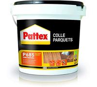 PATTEX Colle Parquets P685 - Colle polymère pour tout type de parquet et longueur de lame - Convient sur sols chauffants, assure un collage élastique puissant et durable - Seau 7 kg